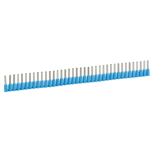 LEGRAND - Aderendhülsen Starfix für Leiterquerschnitt 0,75 mm² (Blau), isoliert, in Bänd