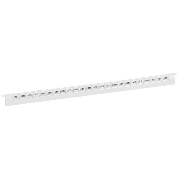 LEGRAND - Kennzeichnungssystem Memocab, Ziffer:6 (Schwarz auf Weiß)