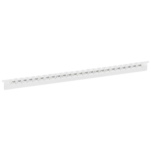 LEGRAND - Kennzeichnungssystem Memocab, Ziffer:9 (Schwarz auf Weiß)