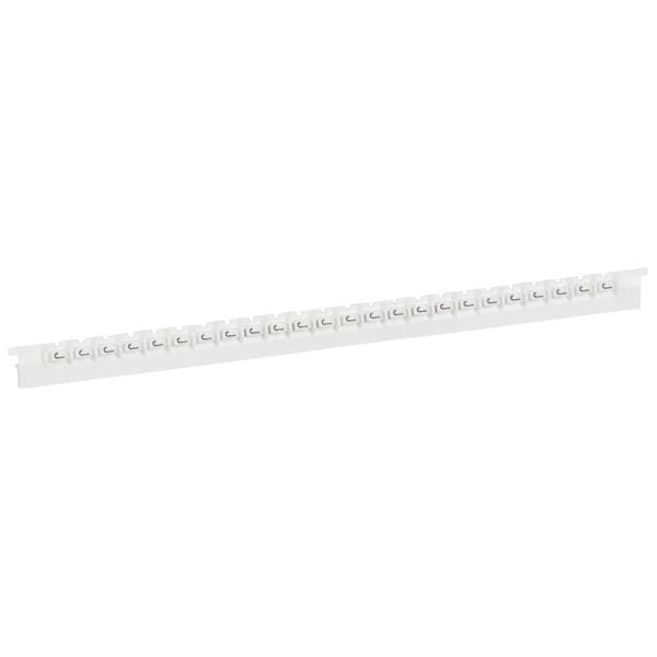 LEGRAND - Kennzeichnungssystem Memocab, Buchstabe:J (Schwarz auf Weiß)