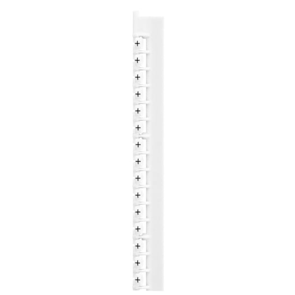 LEGRAND - Kennzeichnungssystem Memocab, Symbol:''+'' (Schwarz auf Weiß)