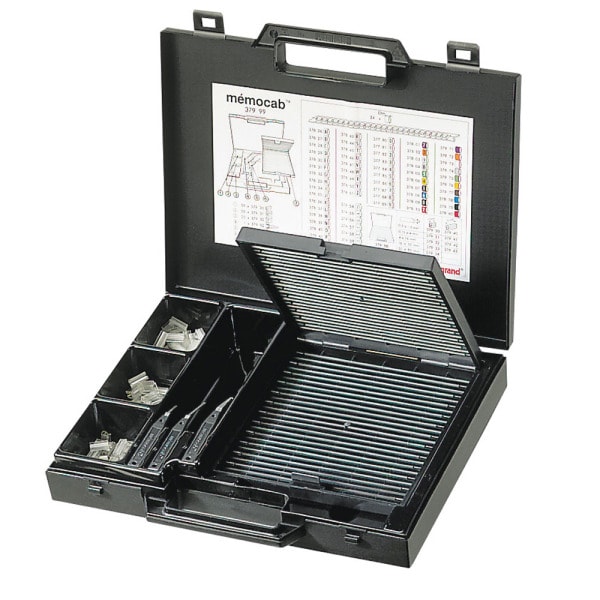 LEGRAND - Memocab-Set, Sortierkoffer bestückt mit: Einsteck-/Abziehgriff und Zeichenhalter