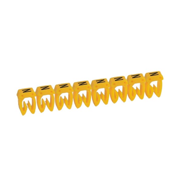 LEGRAND - Kennzeichnungssystem CAB 3, für Leiterquerschnitt 0,5 bis 1,5 mm², Buchstabe: N