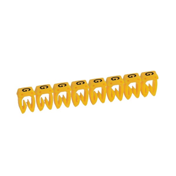 LEGRAND - Kennzeichnungssystem CAB 3, für Leiterquerschnitt 1,5 bis 2,5 mm², Buchstabe: G