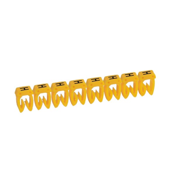 LEGRAND - Kennzeichnungssystem CAB 3, für Leiterquerschnitt 1,5 bis 2,5 mm², Buchstabe: H