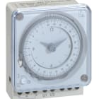 LEGRAND - MaxiRex QW,analogeWochenschaltuhr m.Gangreser. f Fronttafel,1Kanal,230V50/60 Hz