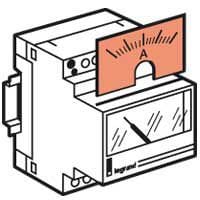 LEGRAND - Messbereichs-Skala, Skala: 0-250 A, für Ampermeter Best.-Nr. 004600