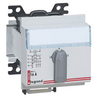 LEGRAND - Voltmeter-Umschalter, 4-Stellungen, 3-phasig, Umschalter 3 Teilungseinheiten