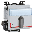 LEGRAND - Umschalter, 4-Stellungen, 1-polig 16A/400VAC, Umschalter 3 Teilungseinheiten