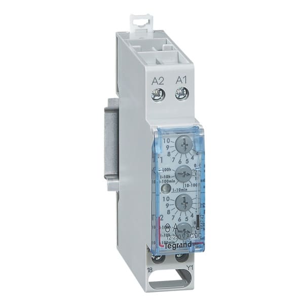 LEGRAND - Zeitrelais, taktgebendes Relais (analog), Anschlussspannung 12… 230 VAC/DC,1TE