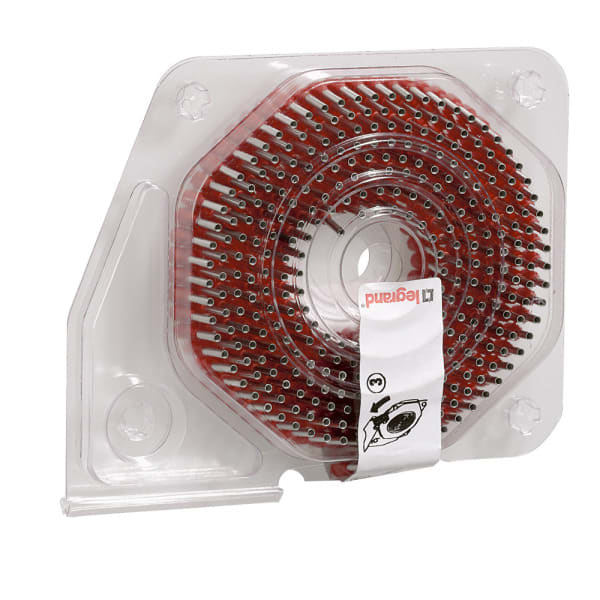 LEGRAND - Aderendhülsen Starfix für Leiterquerschnitt 1 mm² (Rot), isoliert, Rollenmagazin