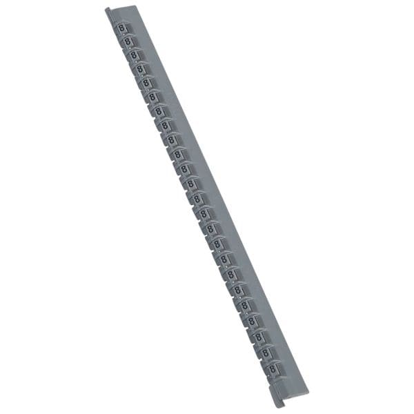 LEGRAND - Kennzeichnungssystem Memocab, Ziffer:8 (Grau)