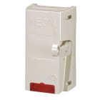 LEGRAND - Feuerwehrschalter IP65-IK08, 4-polig, mit Signal LED, (HxBxT): 172 x 101 x 73 mm