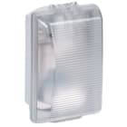 LEGRAND - Feuchtraum-Leuchte IP54 E27/Klare Abdeckung