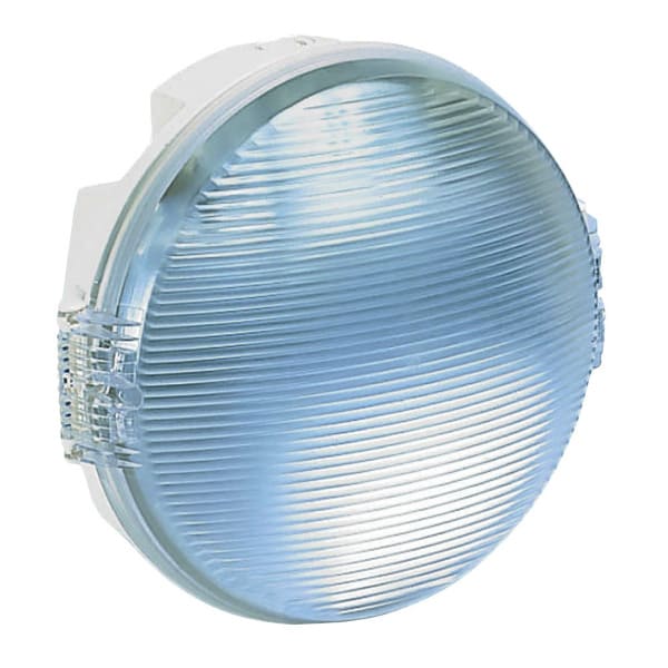 LEGRAND - Feuchtraumleuchte für 100 W Glühlampen, weiß, E 27 Fassung