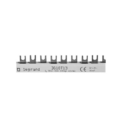 LEGRAND - Gabelkammschiene 3-polig 10mm² 1 Meter für 1/3-polige LS-Schalter
