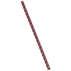 LEGRAND - Kennzeichnungssystem Duplix Etiketten Rot ''2''
