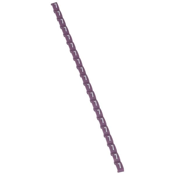LEGRAND - Kennzeichnungssystem Duplix Etiketten Violett ''7''
