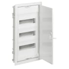 LEGRAND - Unterputzverteiler Ekinoxe, mit Metalltür, Signalweiß, IP30, 36+6 Module, 3R