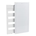 LEGRAND - Metalltür inkl. Geräteträger, Signalweiß, für UP-Verteiler Ekinoxe 48+8Module,1R