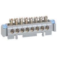 LEGRAND - Klemmenleiste Universal, 1 x 6 bis 25 mm², 16 x 1,5 bis 16 mm², Länge: 141 mm