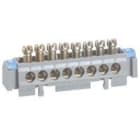 LEGRAND - Klemmenleiste Universal, 1 x 6 bis 25 mm², 16 x 1,5 bis 16 mm², Länge: 141 mm