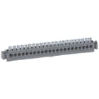 LEGRAND - Klemmenleiste Universal, 1 x 6 bis 25 mm², 21 x 1,5 bis 16 mm², Länge: 176 mm