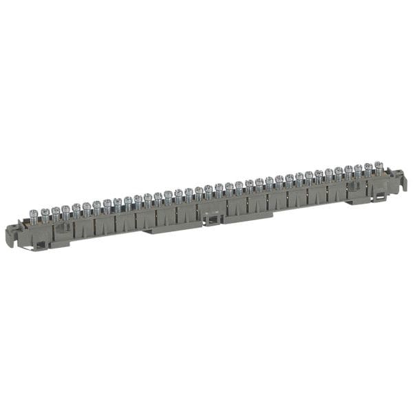 LEGRAND - Klemmenleiste Universal,  1 x 6 bis 25 mm², 33 x 1,5 bis 16 mm², Länge: 276 mm