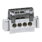 LEGRAND - Klemmenleiste IP 20, schwarz, -- x 6 bis 25 mm², 4x 1,5 bis 16 mm², Länge: 47 mm