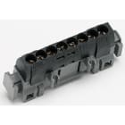 LEGRAND - Klemmenleiste IP 20, schwarz, -- x 6 bis 25 mm², 8x 1,5 bis 16 mm², Länge: 75 mm