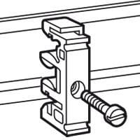 LEGRAND - Hutschienenadapter mit Bohrung für Schrauben 4 mm (M4)