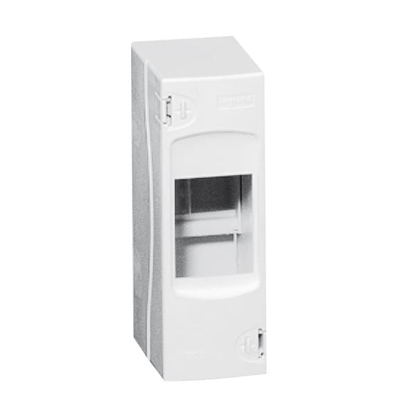 LEGRAND - Aufputz-Kleinverteiler Ekinoxe, Signalweiß, IP30, 2 Module,140x50x72mm (HxBxT)