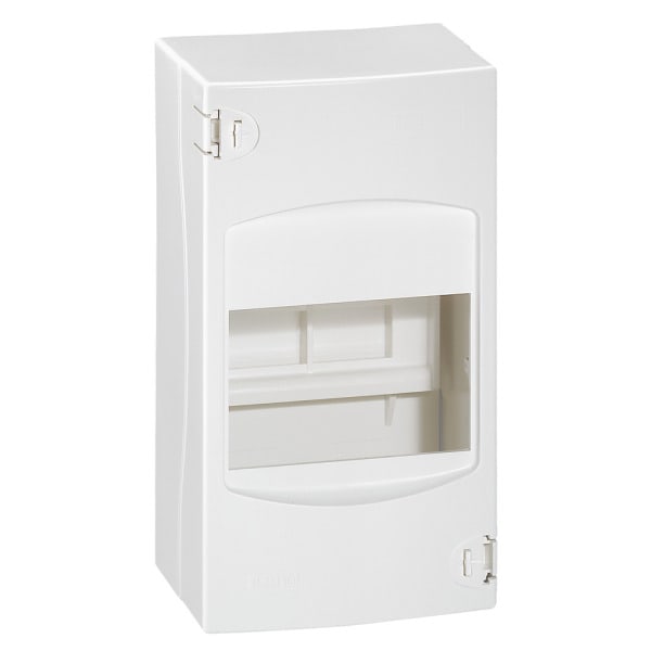 LEGRAND - Aufputz-Kleinverteiler Ekinoxe, Signalweiß, IP30, 4 Module, 160x90x74mm (HxBxT)
