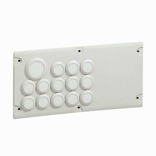 LEGRAND - Cabstop IP55, Kabeleinführungsplatte, Anzahl der Einführungen: 14