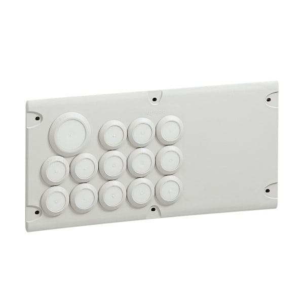 LEGRAND - Cabstop IP55, Kabeleinführungsplatte, Anzahl der Einführungen: 14