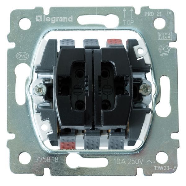 LEGRAND - Einsatz Wipptaster Doppelwechselkontakt