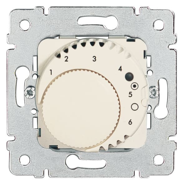 LEGRAND - Einsatz Raumthermostat-Regler FB-H Farbe: Mandelweiß/EW