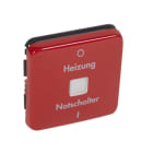 LEGRAND - Wippe Kontroll 0/1'' Heizung Notschalter Creo rot''