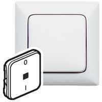 LEGRAND - Wippe Kontroll mit Aufdruck 0/1'' Creo ultraweiß''