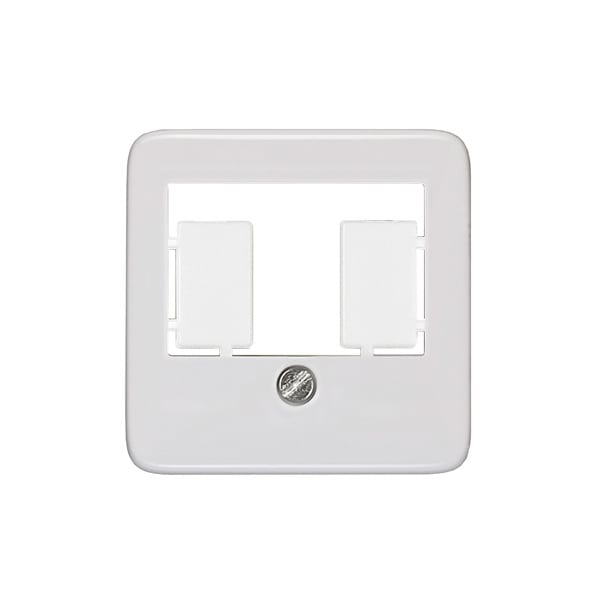 LEGRAND - Abdeckung TDO, Für Telefon-Steckdose Österreich, Farbe: Ultraweiß