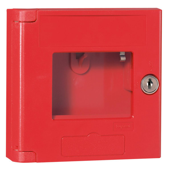 LEGRAND - Schlüsselkasten IP44-IK07, leer, m.Signalkonta.Meldung z.B.''Kasten geöffnet'',rot