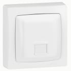 LEGRAND - Datendose 1xRJ45 ISDN für OTEO, Farbe: Weiß