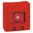 LEGRAND - Sicherheitskasten IP44-IK07, mit Pilz-Schlüsseltaster und LED-Leuchtmelder,1Ö/1S
