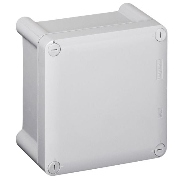 LEGRAND - Kunststoffgehäuse, 130 x 130 x 74 mm(H x B x T), IP66 – IK08, Glatte Ausführung