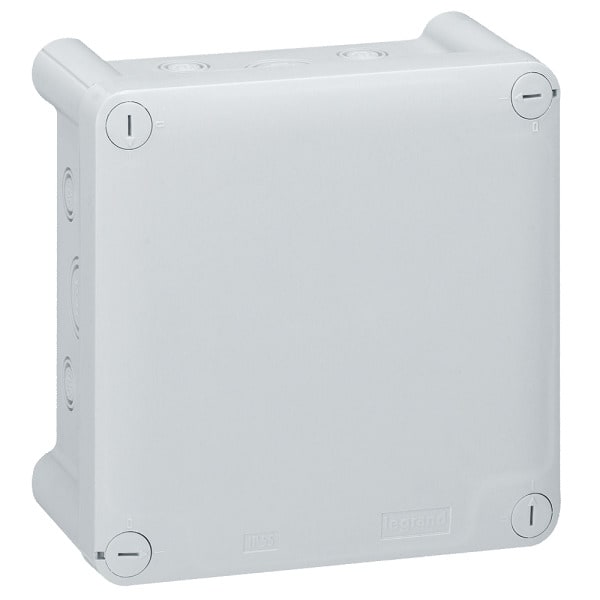 LEGRAND - Abzweigdose Plexo, 130 x 130 x 74 mm (HxBxT), IP 55, mit Vorprägung