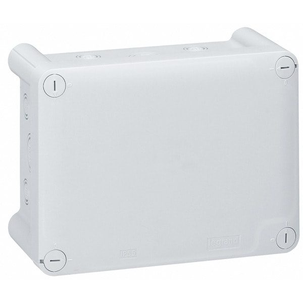 LEGRAND - Abzweigdose Plexo, 155 x 110 x 74 mm (HxBxT), IP 55, mit Vorprägung