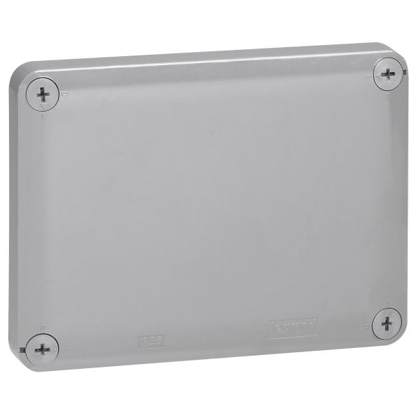 LEGRAND - Abzweigdose Plexo, 155 x 110 x 74 mm (HxBxT), IP 55, mit 10 Membran-Einführungen