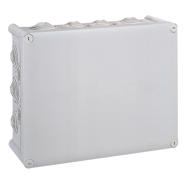 LEGRAND - Abzweigdose Plexo, 360 x 270 x 124 mm (HxBxT), IP 55, 10 Membran-Einführungen
