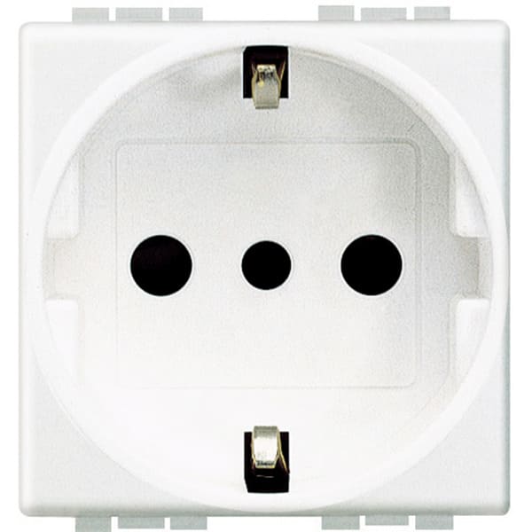 BTICINO - Steckdose 2P 1-M Dt+It. Norm