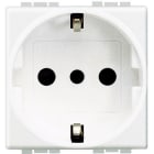 BTICINO - Steckdose 2P 1-M Dt+It. Norm